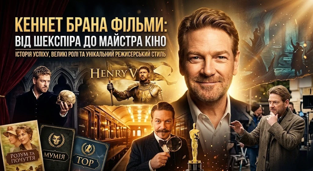 Усі роботи Кеннета Брани: від класики до сучасності